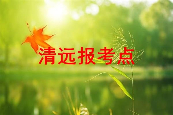 2024年清远市（4442）网上确认安排